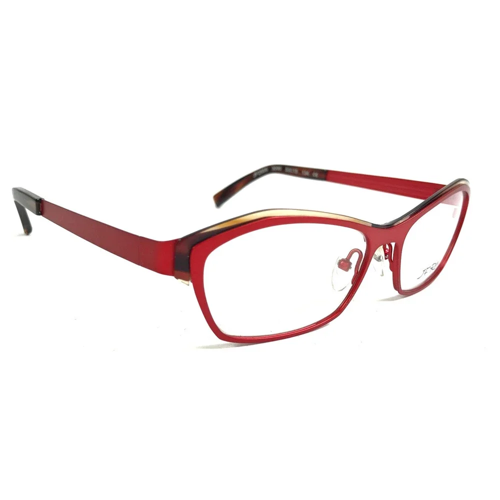 J.F. Rey Eyeglasses Frames JF2555 3090 Matte Red Brown Tortoise 53-15-134